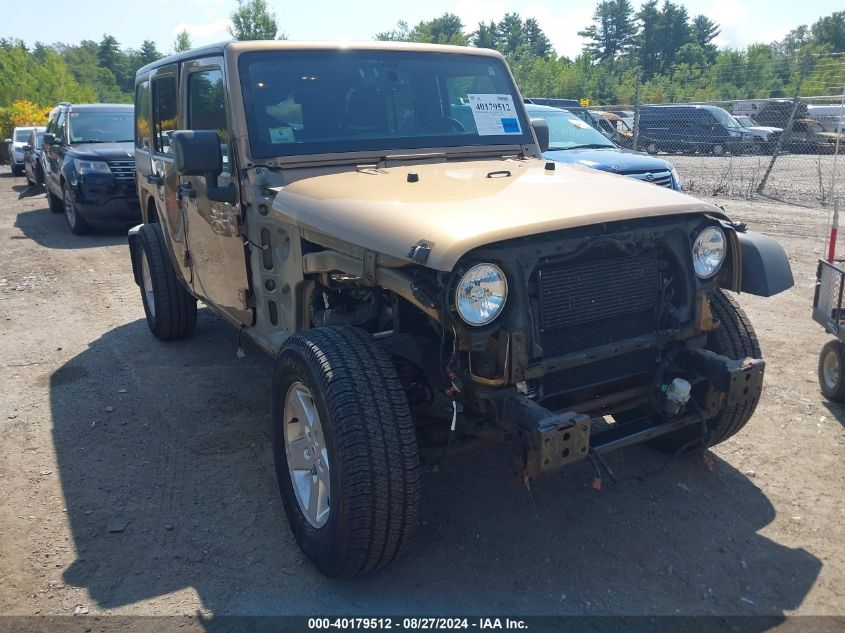 2015 Jeep Wrangler Unlimited Sport VIN: 1C4BJWDG8FL707046 Lot: 40179512