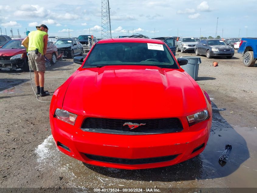 2012 Ford Mustang V6 VIN: 1ZVBP8AM0C5215841 Lot: 40179524