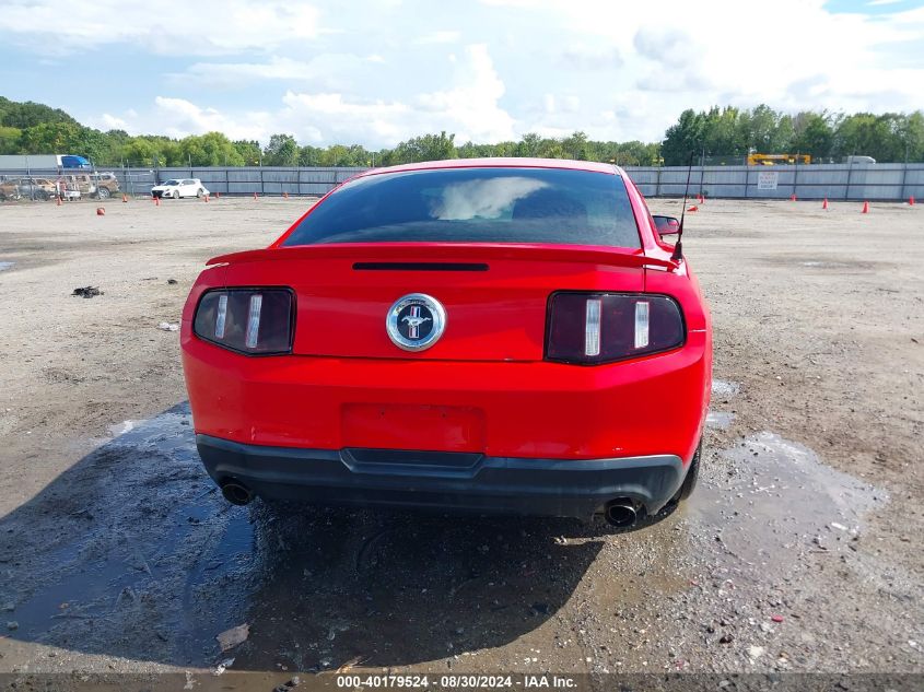 2012 Ford Mustang V6 VIN: 1ZVBP8AM0C5215841 Lot: 40179524