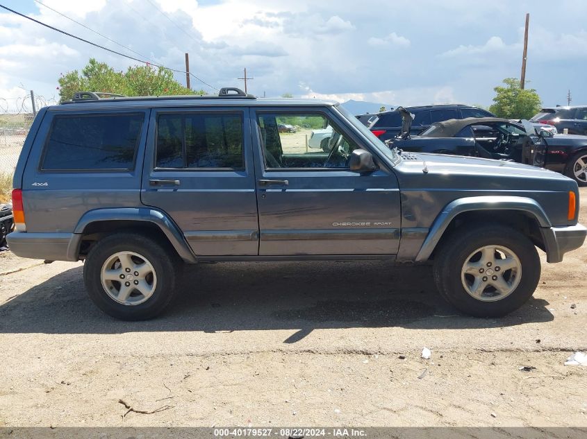 2001 Jeep Cherokee Sport VIN: 1J4FF48S31L625251 Lot: 40179527