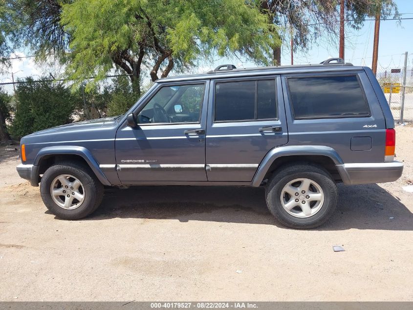 2001 Jeep Cherokee Sport VIN: 1J4FF48S31L625251 Lot: 40179527