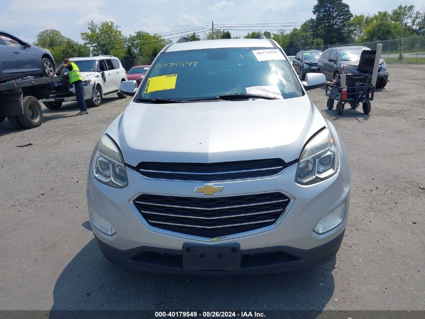 2016 Chevrolet Equinox Lt VIN: 2GNALCEK9G1126290 Lot: 40179549