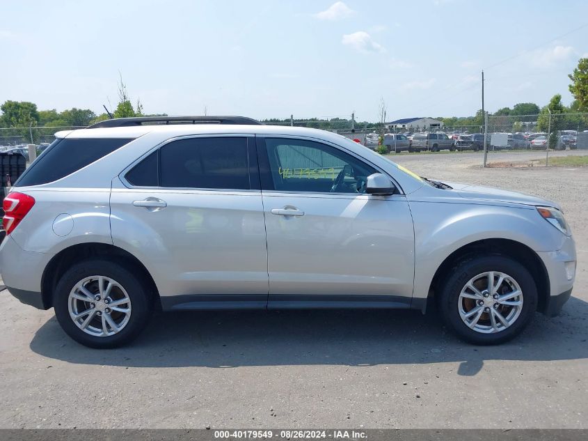 2016 Chevrolet Equinox Lt VIN: 2GNALCEK9G1126290 Lot: 40179549