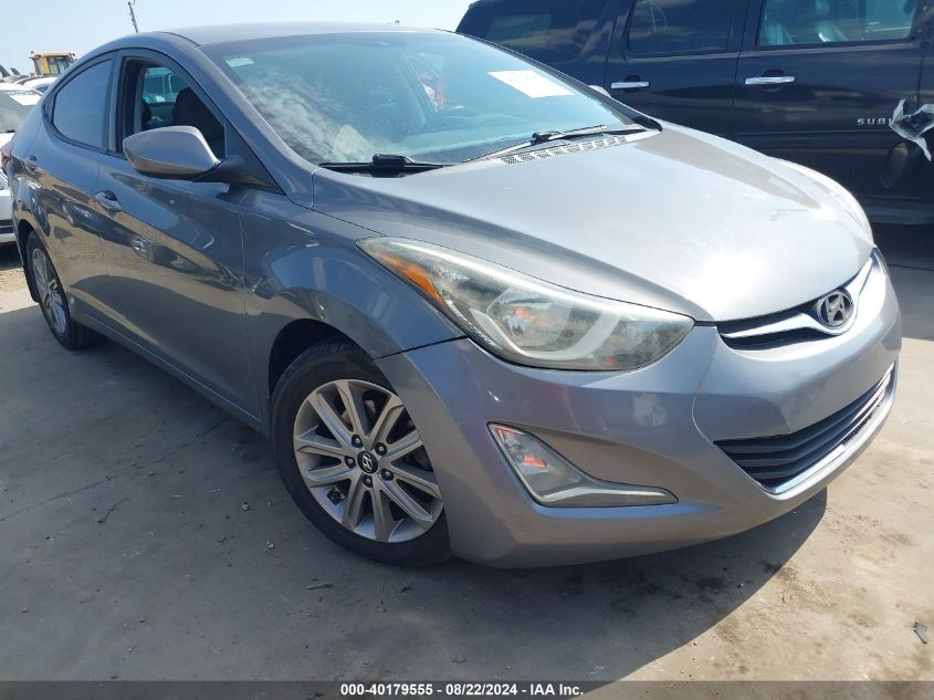 2014 Hyundai Elantra Se VIN: 5NPDH4AE6EH470071 Lot: 40179555