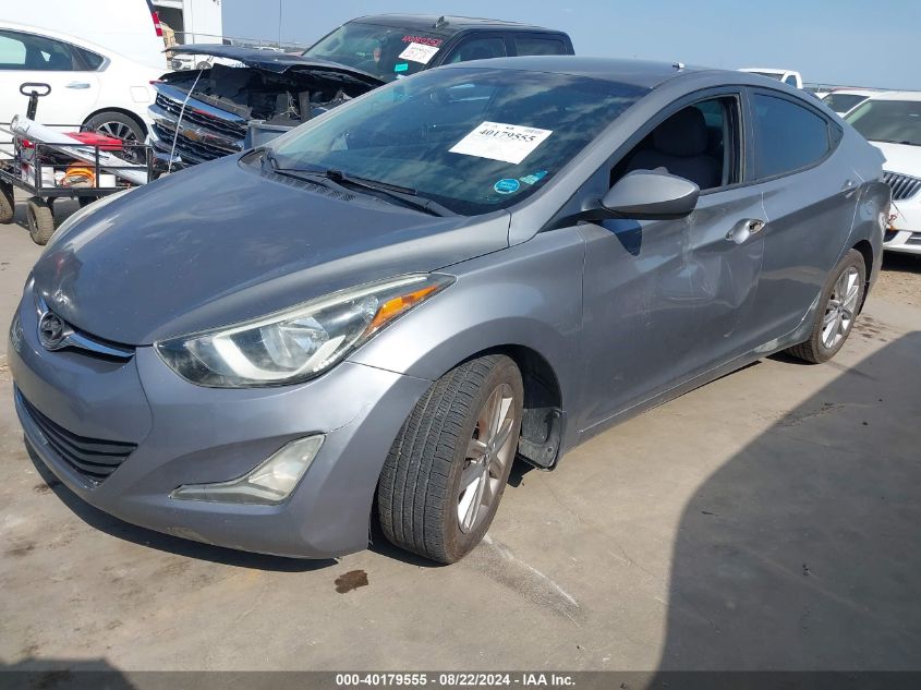 2014 Hyundai Elantra Se VIN: 5NPDH4AE6EH470071 Lot: 40179555