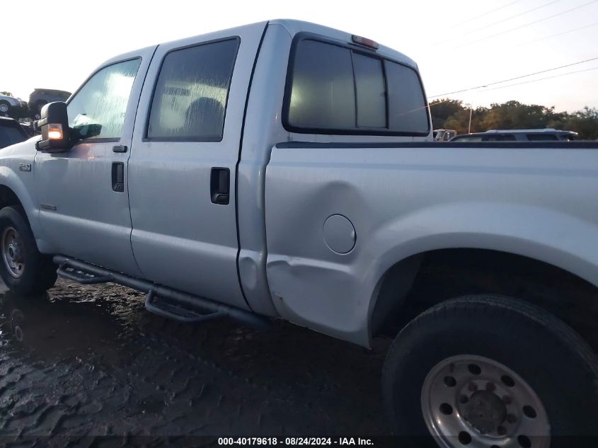 2004 Ford F-250 Lariat/Xl/Xlt VIN: 1FTNW21P94EA88969 Lot: 40179618