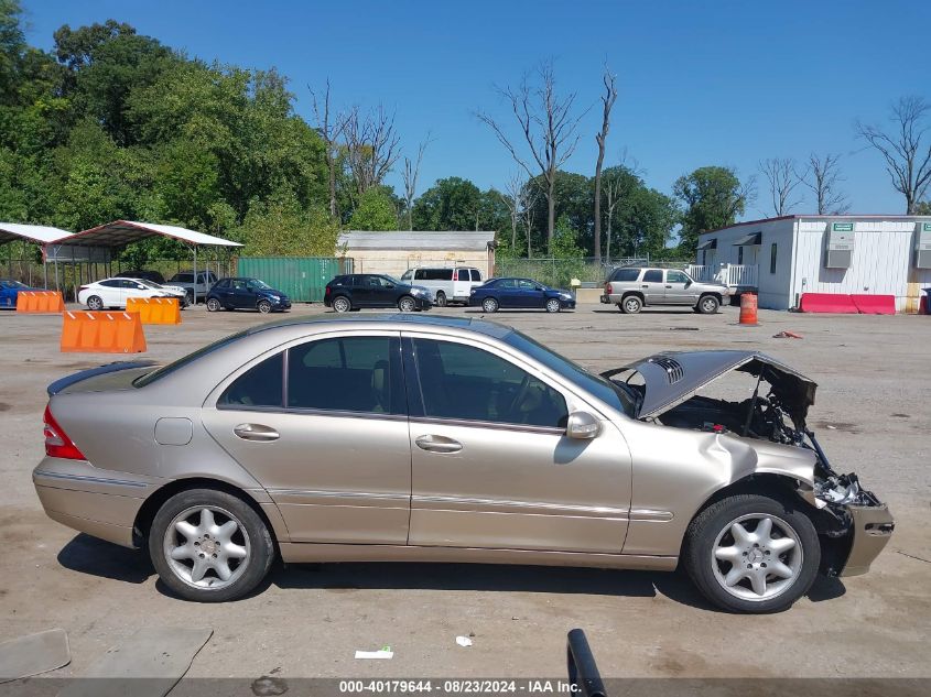 2003 Mercedes-Benz C 240 VIN: WDBRF81J43F392458 Lot: 40179644