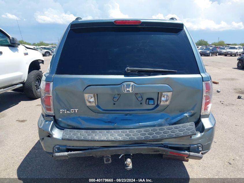 2007 Honda Pilot Ex-L VIN: 2HKYF18797H522664 Lot: 40179665