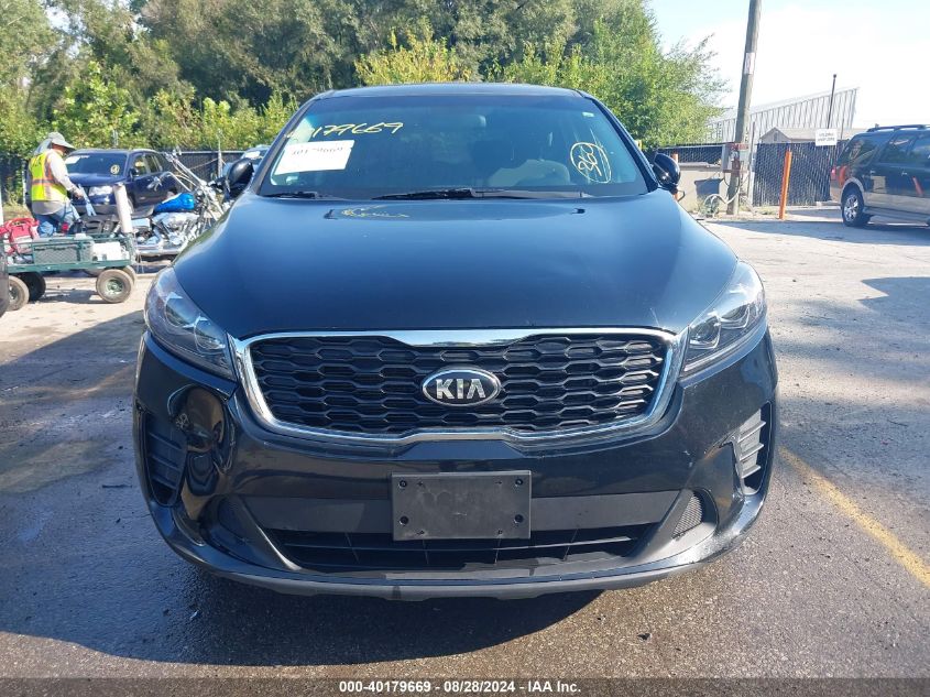 2019 Kia Sorento 2.4L Lx VIN: 5XYPGDA31KG466155 Lot: 40179669