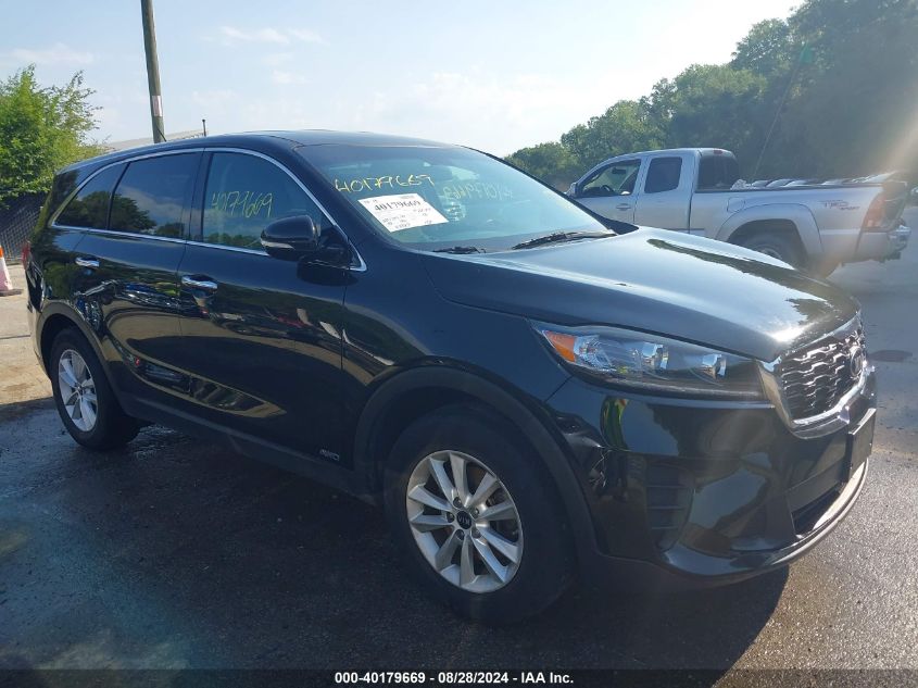 2019 Kia Sorento 2.4L Lx VIN: 5XYPGDA31KG466155 Lot: 40179669