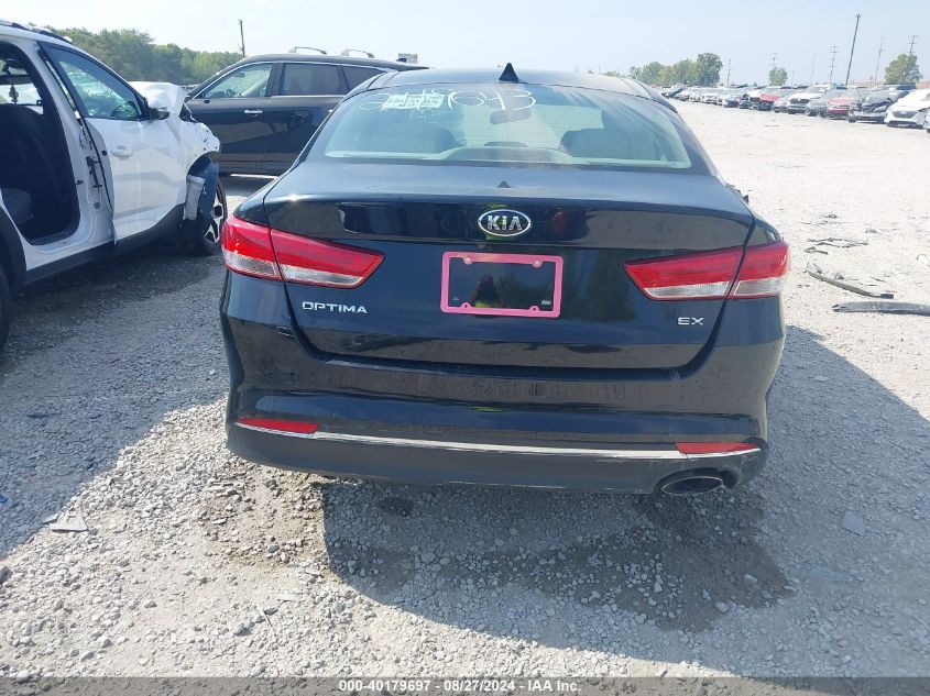 2018 Kia Optima Ex VIN: 5XXGU4L32JG249643 Lot: 40179697