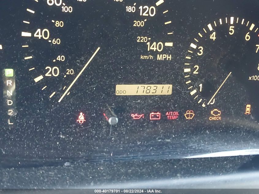 2000 Lexus Rx 300 VIN: JT6HF10U6Y0118275 Lot: 40179701