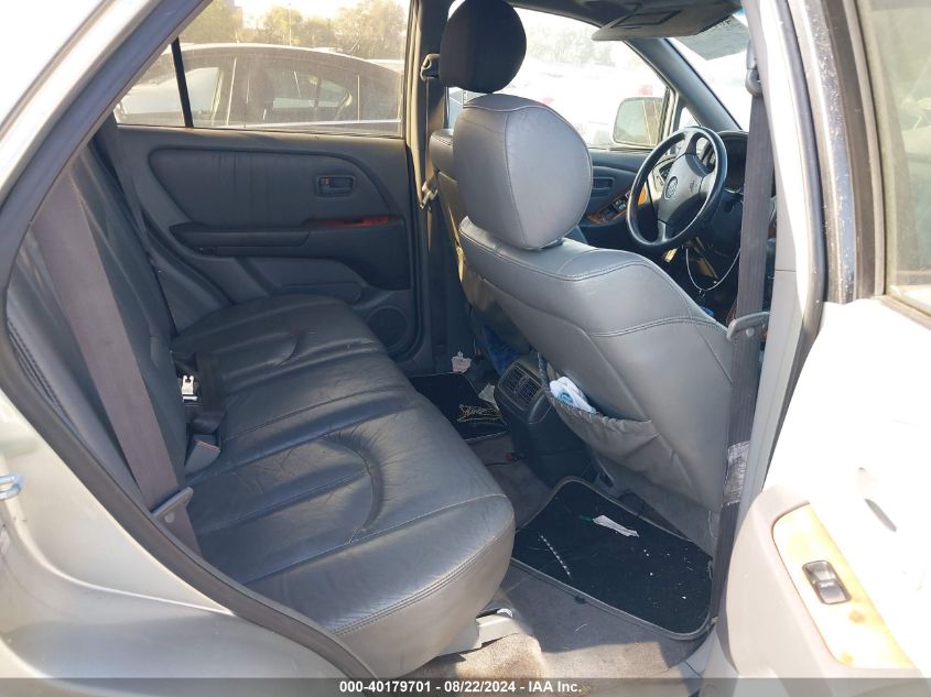 2000 Lexus Rx 300 VIN: JT6HF10U6Y0118275 Lot: 40179701