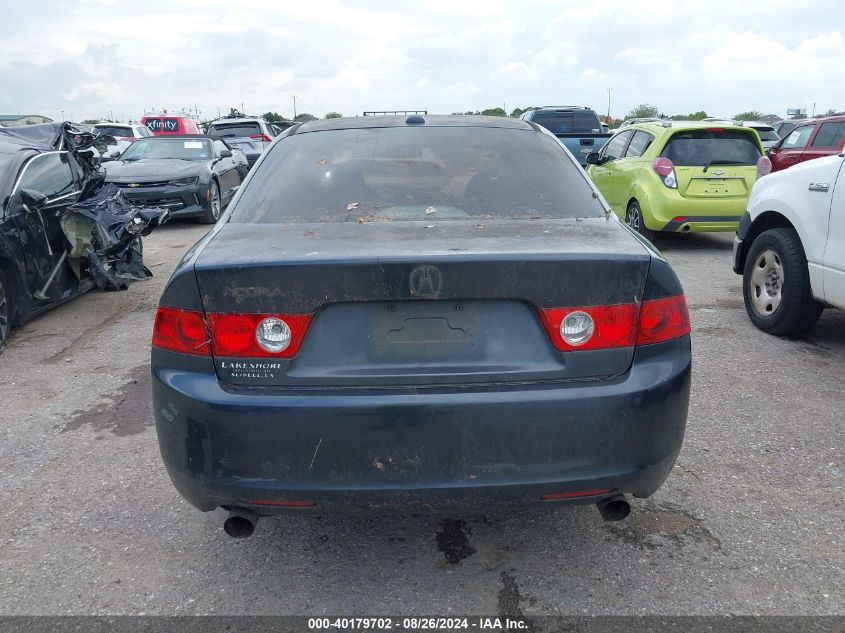 2005 Acura Tsx VIN: JH4CL96985C021858 Lot: 40179702