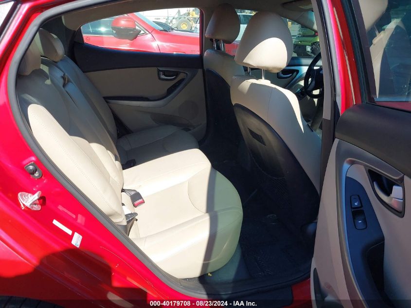 KMHDH4AE9EU182711 2014 Hyundai Elantra Limited