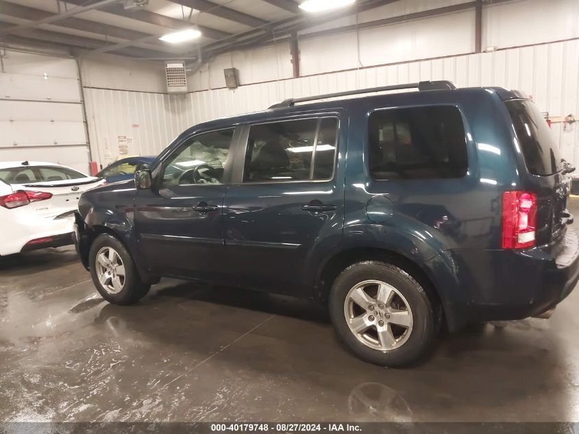 2011 Honda Pilot Ex-L VIN: 5FNYF4H55BB105226 Lot: 40179748