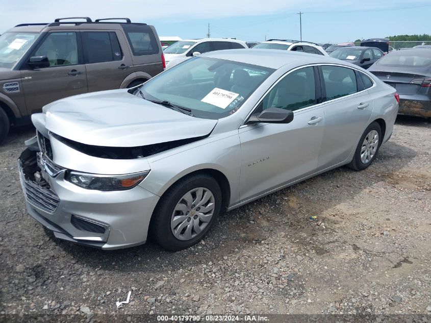 VIN 1G1ZA5ST6GF214399 2016 Chevrolet Malibu, L no.2