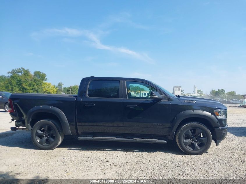 2019 Ram 1500 Big Horn/Lone Star 4X4 5'7 Box VIN: 1C6SRFFT2KN803859 Lot: 40179800