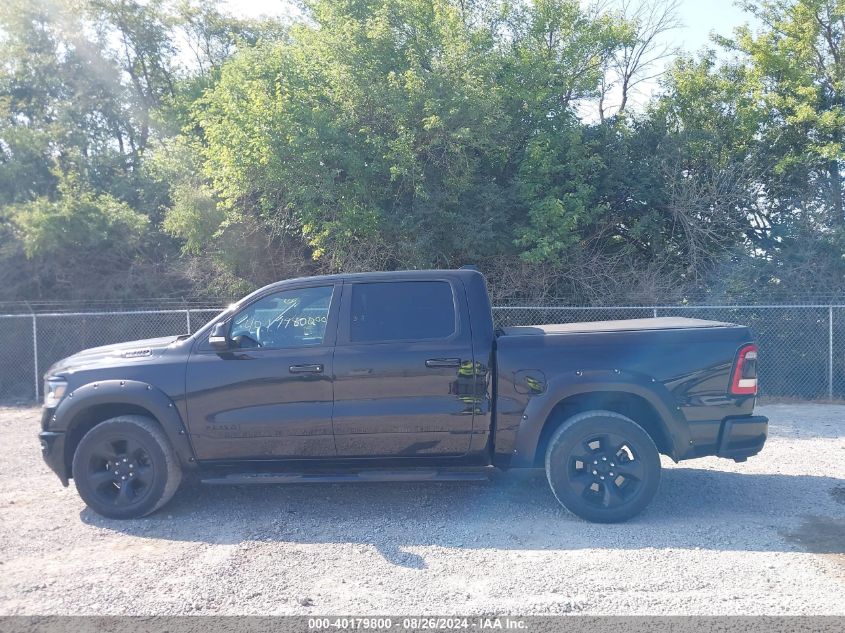 2019 Ram 1500 Big Horn/Lone Star 4X4 5'7 Box VIN: 1C6SRFFT2KN803859 Lot: 40179800