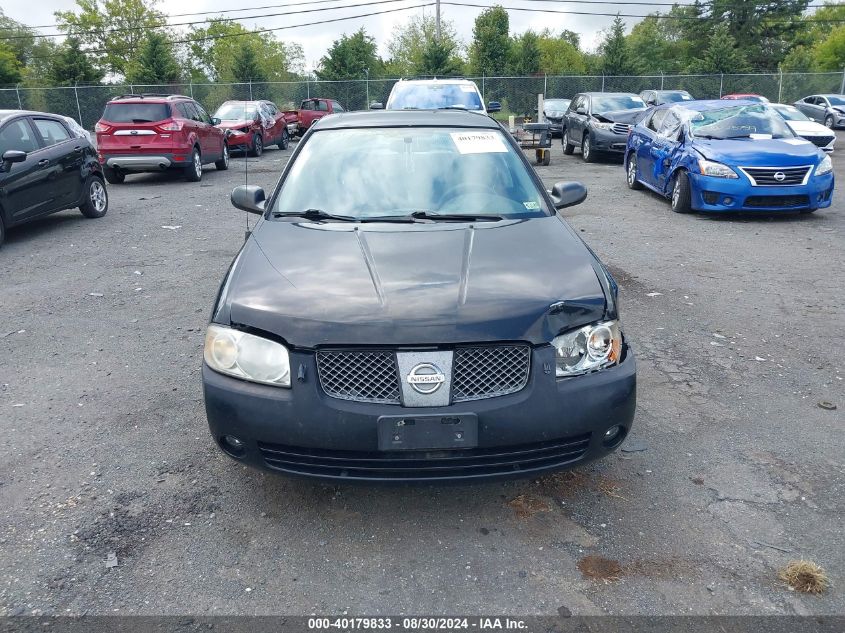 2006 Nissan Sentra Se-R VIN: 3N1AB51D66L620556 Lot: 40179833