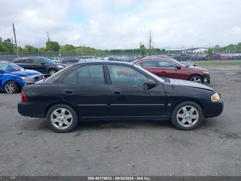 2006 Nissan Sentra Se-R VIN: 3N1AB51D66L620556 Lot: 40179833