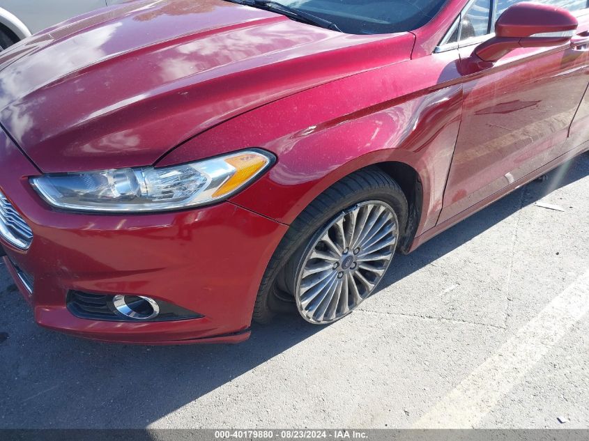 2013 FORD FUSION TITANIUM - 3FA6P0D96DR371741