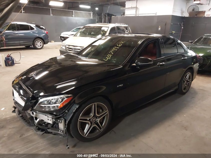 55SWF6EB8KU317923 2019 MERCEDES-BENZ C CLASS - Image 2