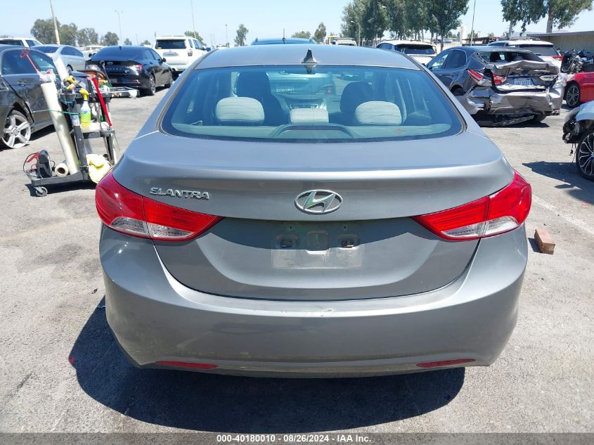 2013 Hyundai Elantra Gls VIN: 5NPDH4AE9DH175027 Lot: 40180010