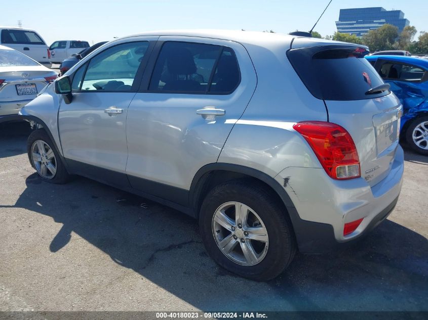 2021 Chevrolet Trax Awd Ls VIN: KL7CJNSM9MB373388 Lot: 40180023