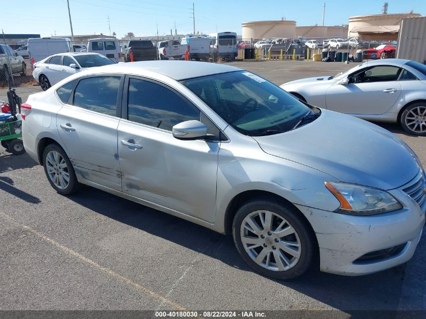 2014 Nissan Sentra Sl VIN: 3N1AB7AP8EY278972 Lot: 40180030