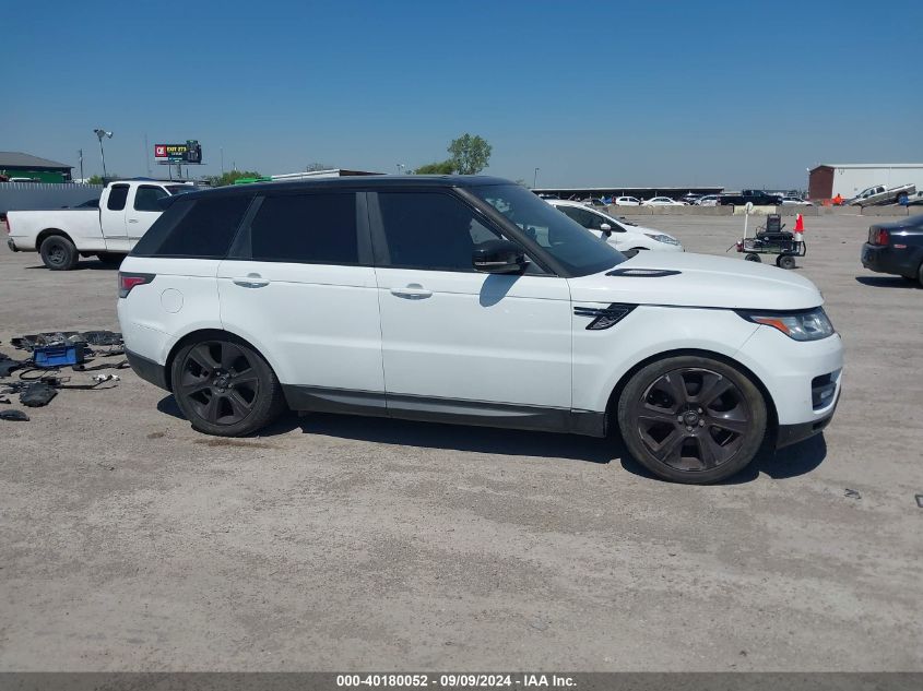 2015 Land Rover Range Rover Sport Sc VIN: SALWR2VF2FA625195 Lot: 40180052