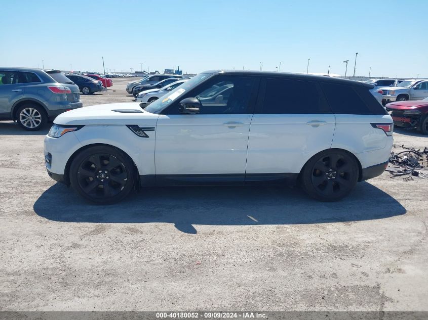 2015 Land Rover Range Rover Sport Sc VIN: SALWR2VF2FA625195 Lot: 40180052