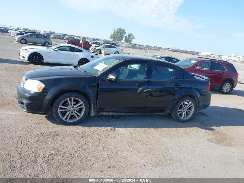 1C3CDZCB2DN675283 2013 Dodge Avenger Sxt