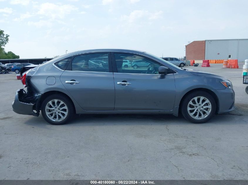 2019 Nissan Sentra Sv VIN: 3N1AB7AP3KL608302 Lot: 40180060