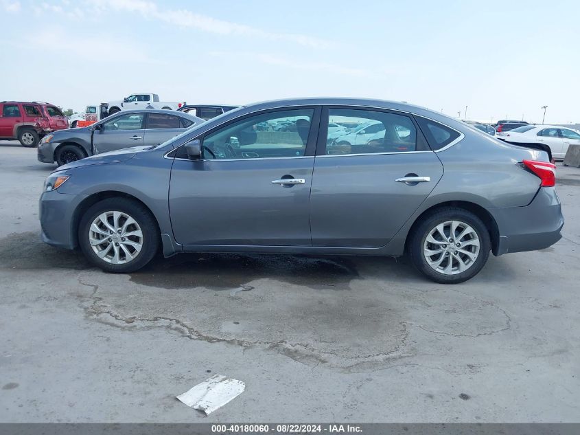 2019 Nissan Sentra Sv VIN: 3N1AB7AP3KL608302 Lot: 40180060