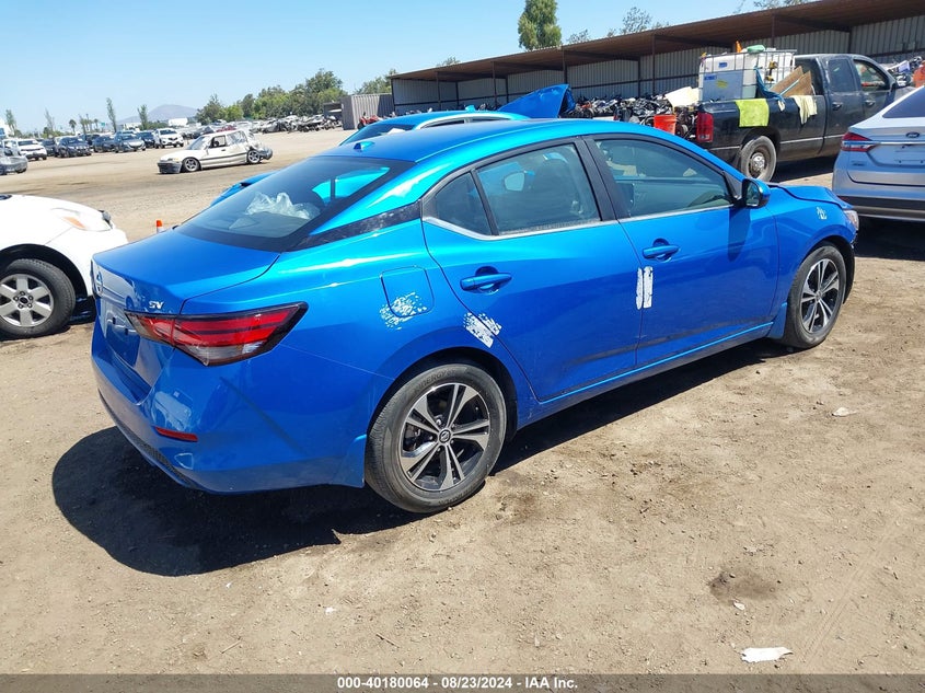2022 NISSAN SENTRA 2.0L I-4 DI, DOHC, V(VIN: 3N1AB8CV7NY238920