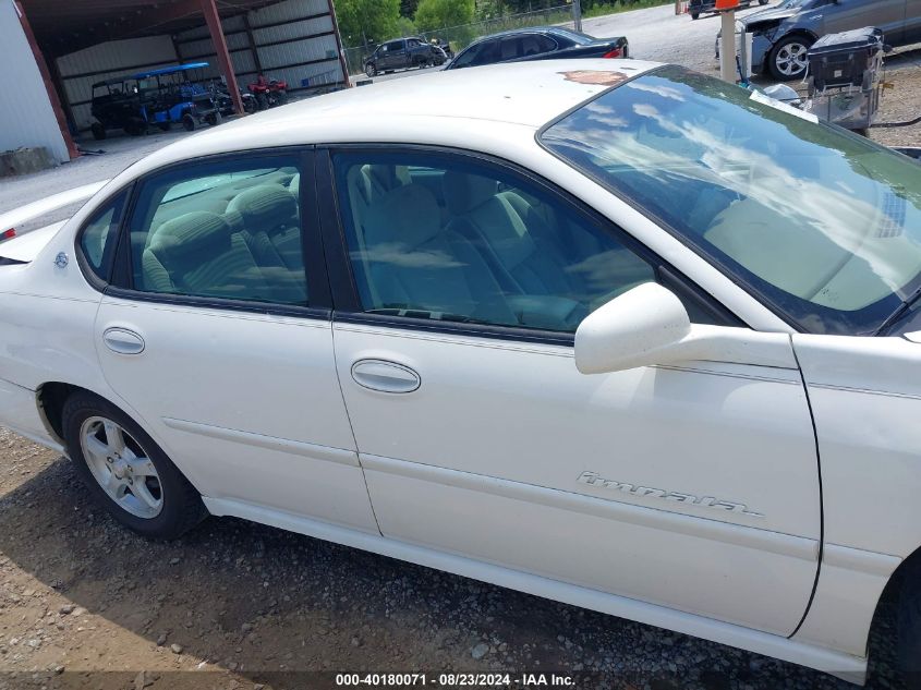 2004 Chevrolet Impala Ls VIN: 2G1WH52K949290001 Lot: 40180071