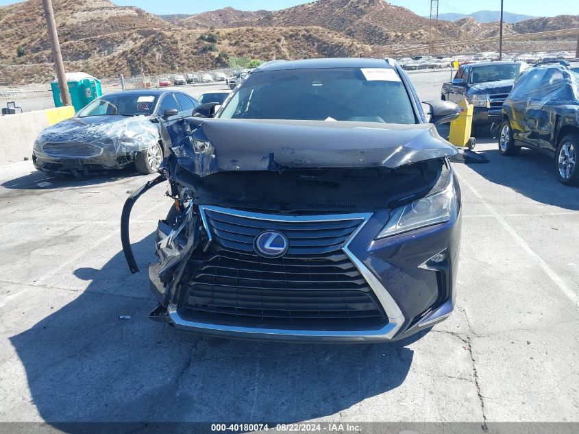 2016 Lexus Rx 450H VIN: 2T2BGMCA0GC002083 Lot: 40180074