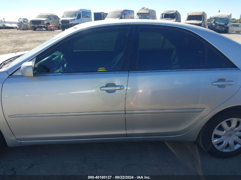 2005 Toyota Camry Le VIN: 4T1BE32K45U412346 Lot: 40180127