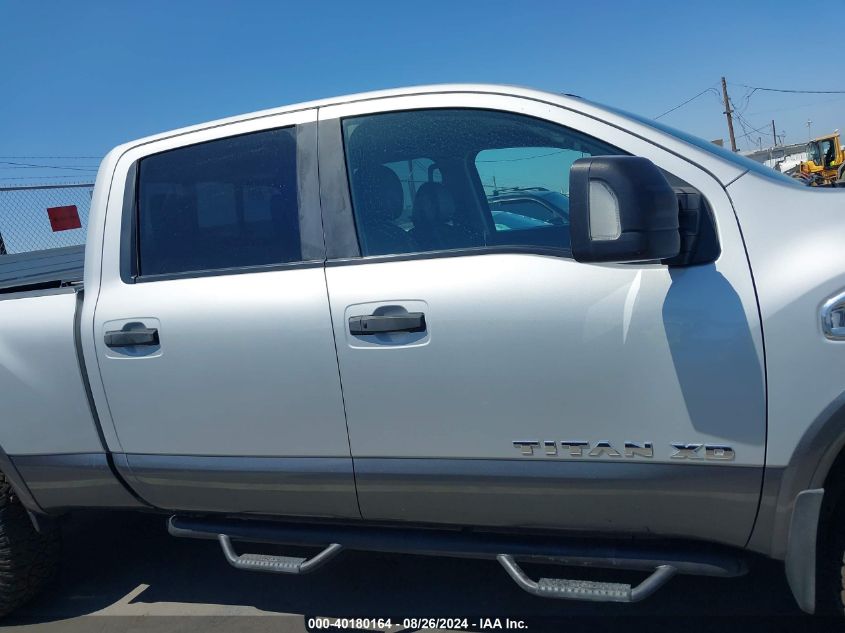 2016 Nissan Titan Xd Pro-4X Diesel VIN: 1N6BA1F49GN506071 Lot: 40180164