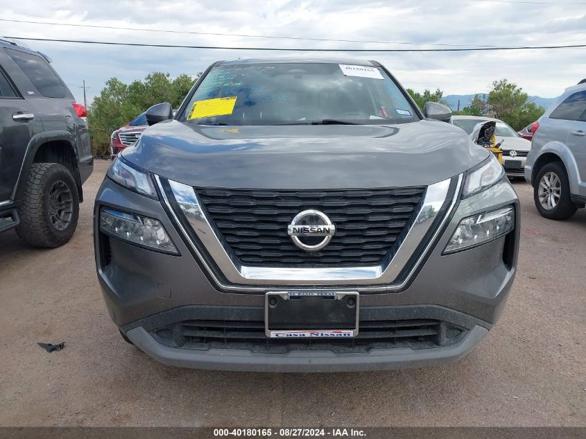 2021 Nissan Rogue Sv Fwd VIN: JN8AT3BA6MW017637 Lot: 40180165