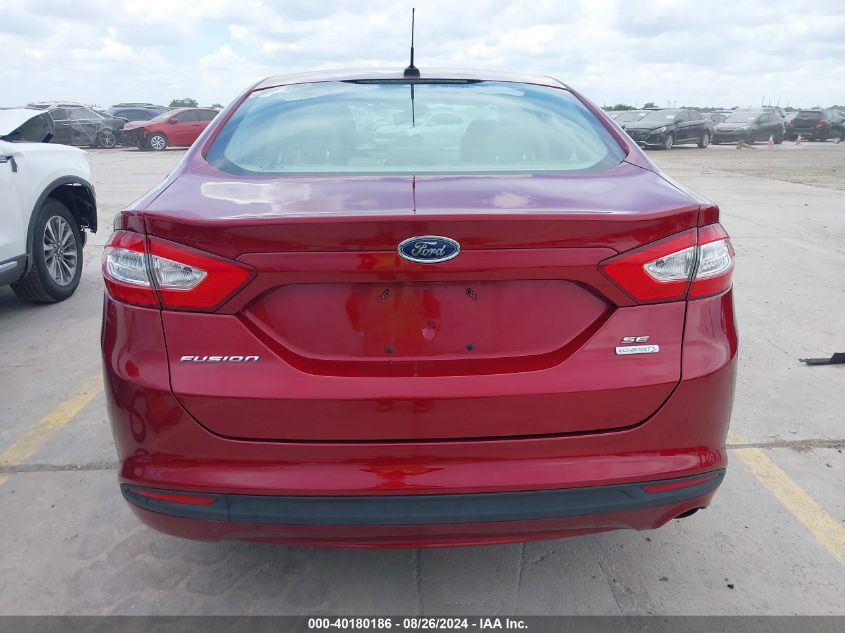 2014 Ford Fusion Se VIN: 3FA6P0HD2ER207368 Lot: 40180186