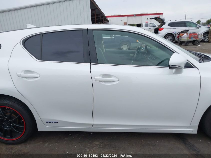 2014 Lexus Ct 200H VIN: JTHKD5BH2E2193243 Lot: 40180193