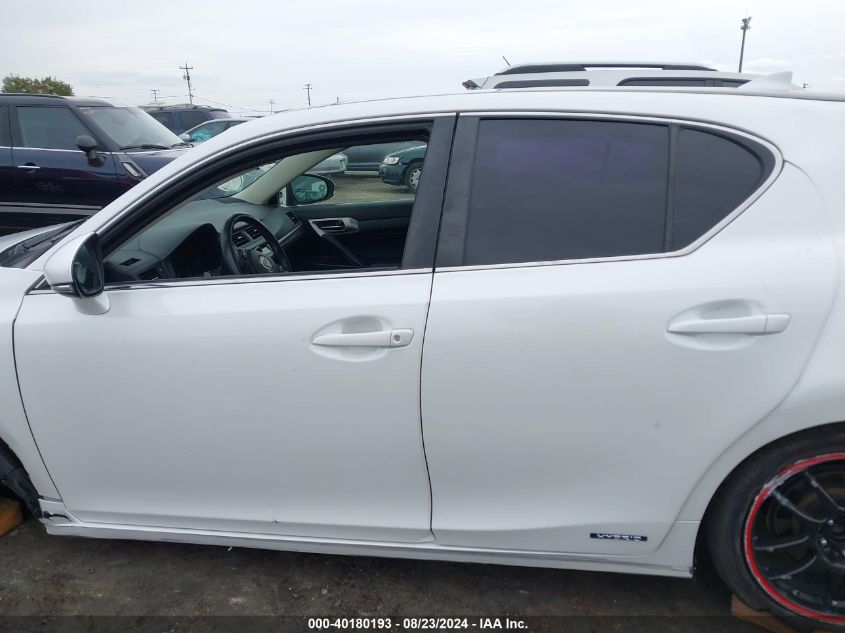 2014 Lexus Ct 200H VIN: JTHKD5BH2E2193243 Lot: 40180193