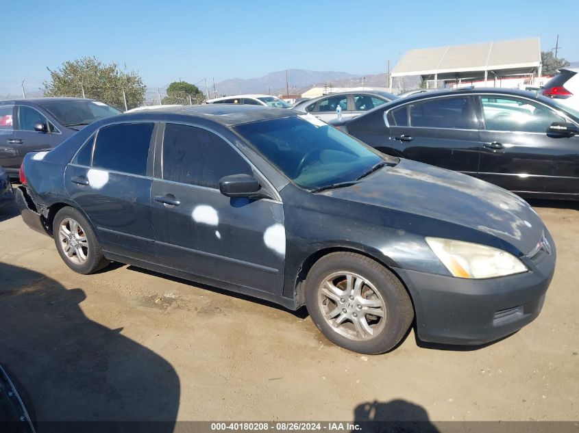 2007 Honda Accord 2.4 Ex VIN: 1HGCM56757A149500 Lot: 40180208