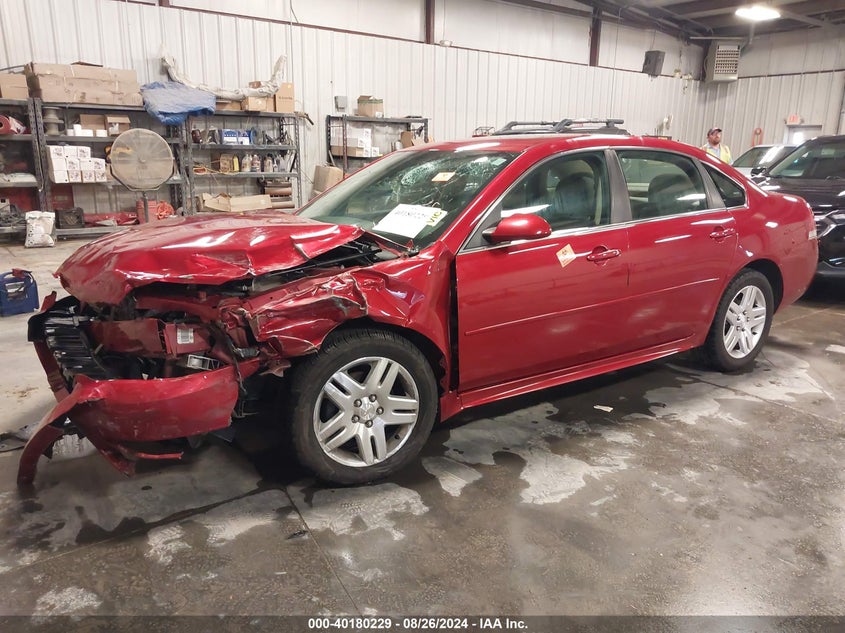 2014 CHEVROLET IMPALA LIMITED LT - 2G1WB5E35E1172209