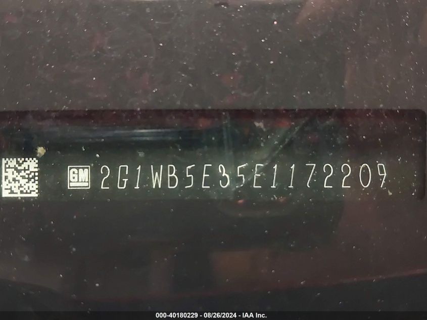 2014 CHEVROLET IMPALA LIMITED LT - 2G1WB5E35E1172209