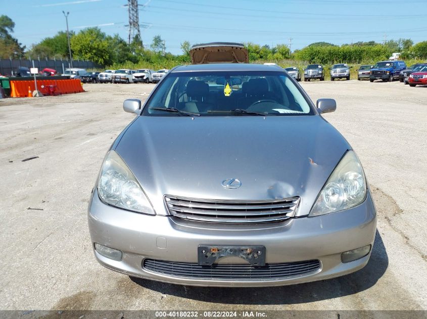 2004 Lexus Es 330 VIN: JTHBA30G845028155 Lot: 40180232