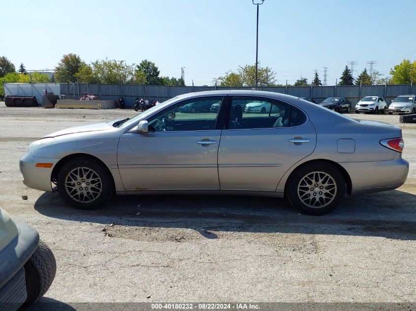 2004 Lexus Es 330 VIN: JTHBA30G845028155 Lot: 40180232