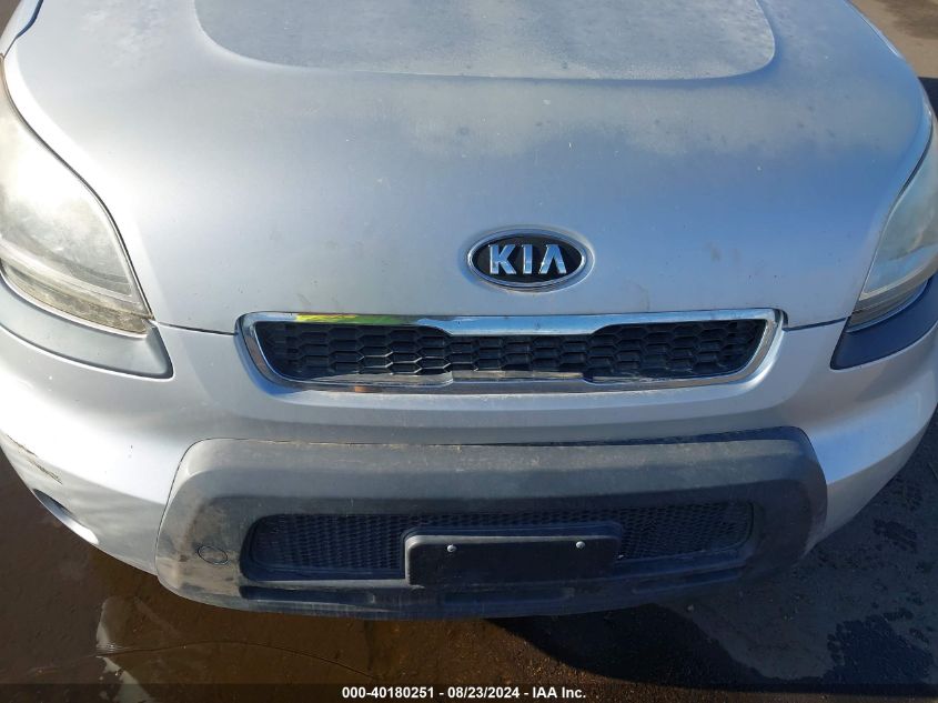 2011 Kia Soul + VIN: KNDJT2A22B7283518 Lot: 40180251